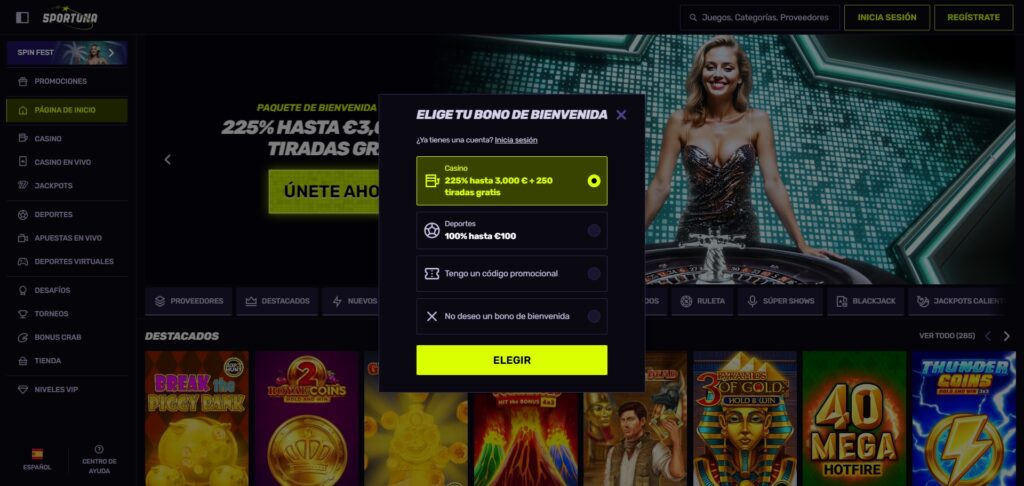 Sportuna Casino